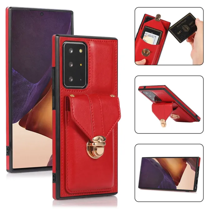 Coque Samsung Galaxy Note 20 Ultra Porte-Cartes Bandoulière Support