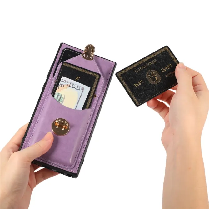Coque Samsung Galaxy Note 20 Ultra Porte-Cartes Bandoulière Support