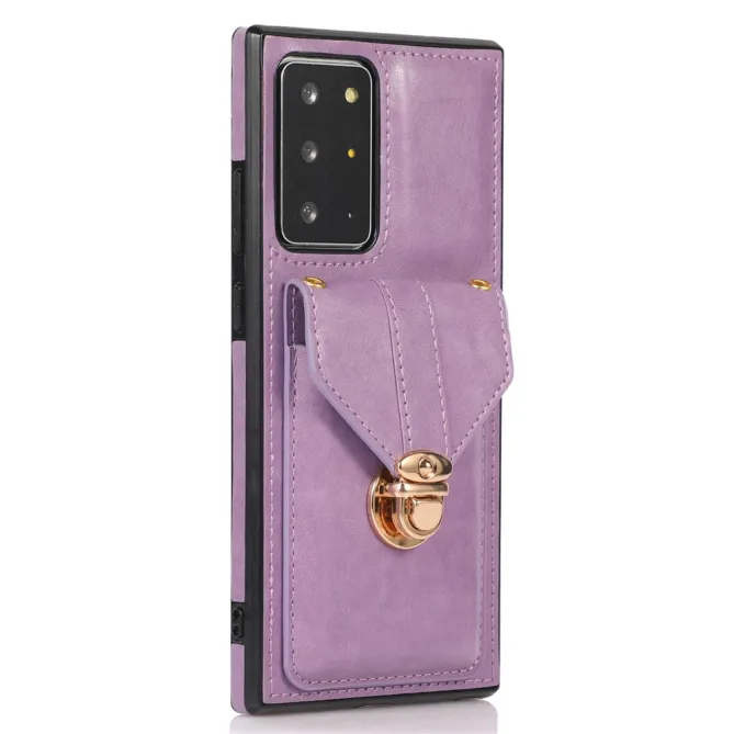 Coque Samsung Galaxy Note 20 Ultra Porte-Cartes Bandoulière Support