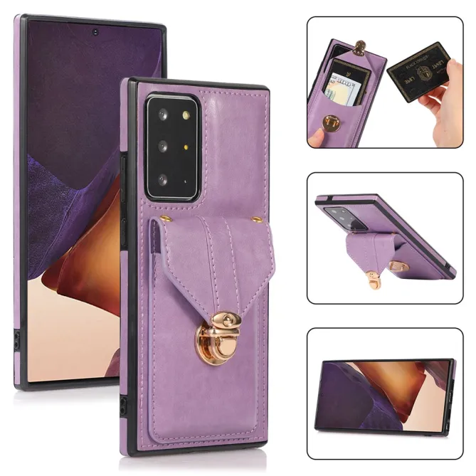 Coque Samsung Galaxy Note 20 Ultra Porte-Cartes Bandoulière Support