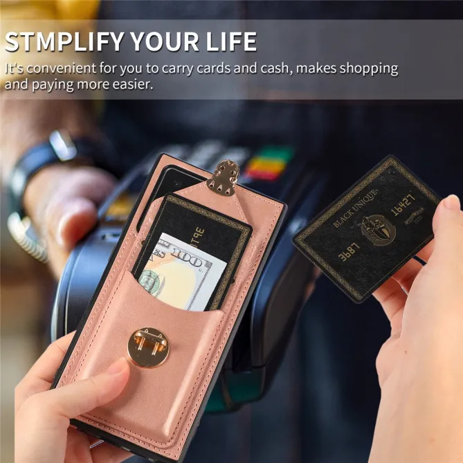 Coque Samsung Galaxy Note 20 Ultra Porte-Cartes Bandoulière Support