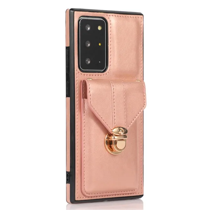 Coque Samsung Galaxy Note 20 Ultra Porte-Cartes Bandoulière Support