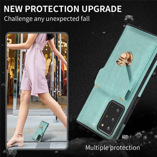 Coque Samsung Galaxy Note 20 Ultra Porte-Cartes Bandoulière Support