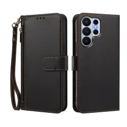 Étui Samsung Galaxy S26 Ultra Zip, 4 Cartes et Dragonne Amovible