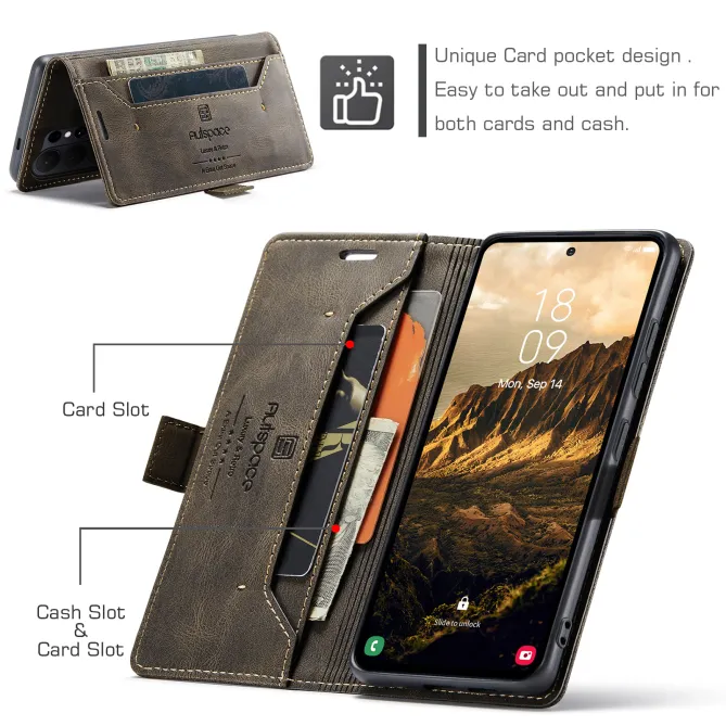 Étui Samsung Galaxy S26 Ultra A01 Anti-RFID avec Support Intégré