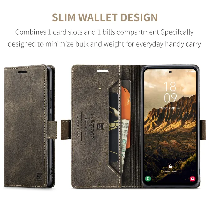 Étui Samsung Galaxy S26 Ultra A01 Anti-RFID avec Support Intégré