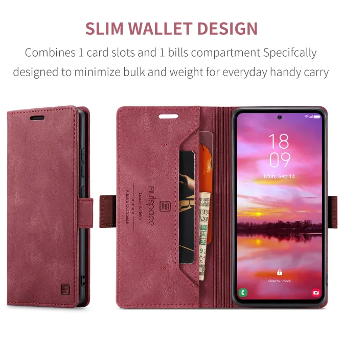 Étui Samsung Galaxy S26 Ultra A01 Anti-RFID avec Support Intégré