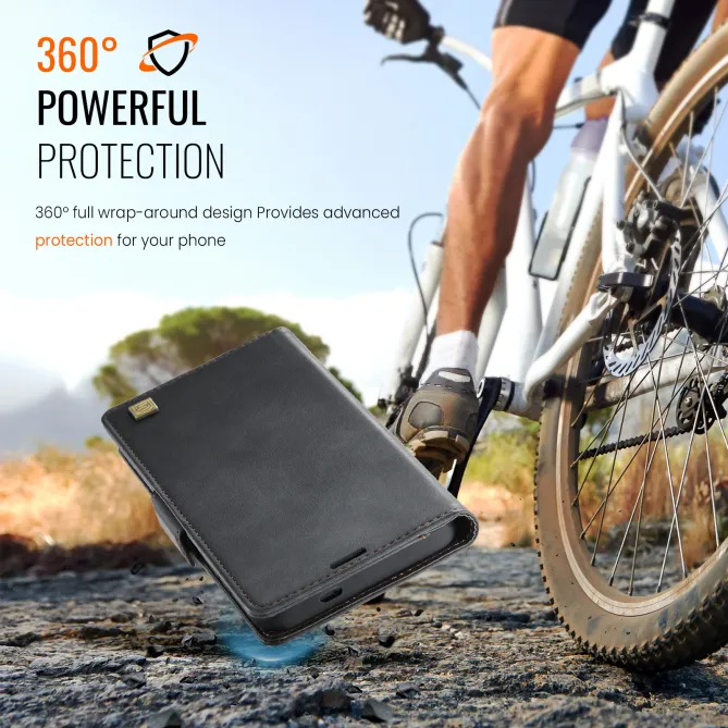 Étui Portefeuille S26 Ultra Cuir Rétro Anti-RFID