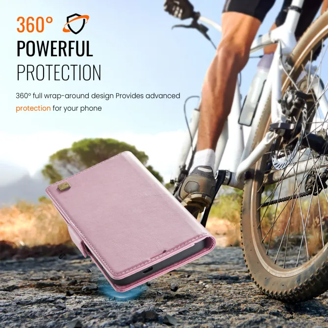 Étui Portefeuille S26 Ultra Cuir Rétro Anti-RFID