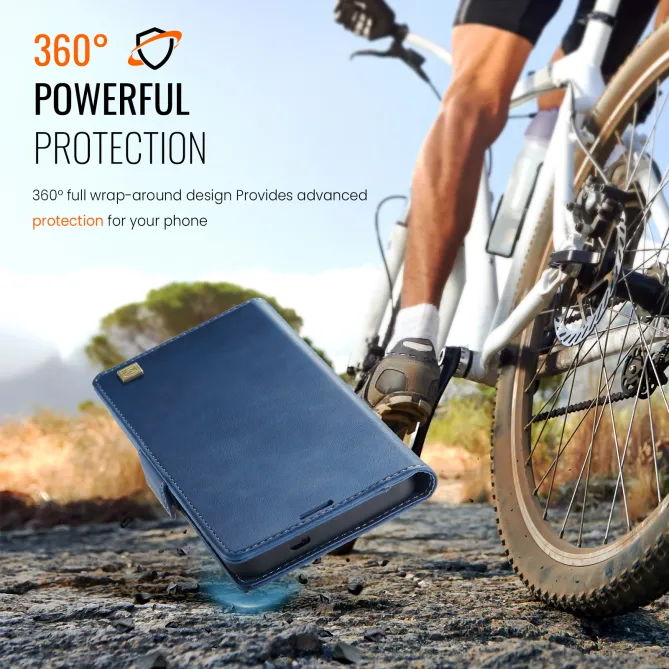 Étui Portefeuille S26 Ultra Cuir Rétro Anti-RFID