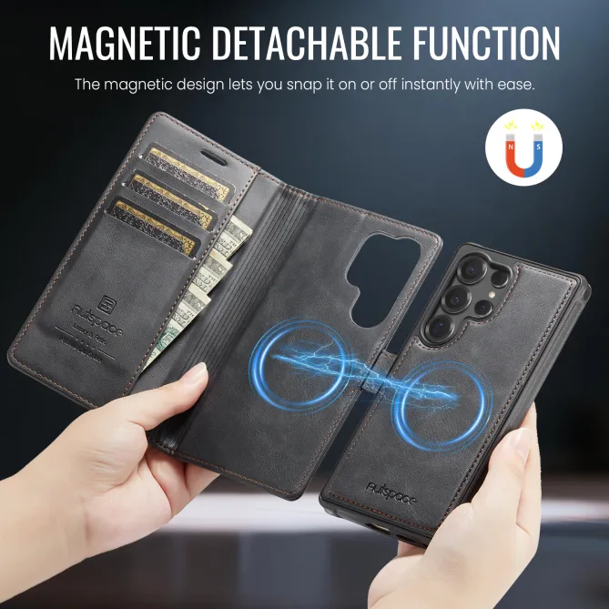 Housse Portefeuille Samsung Galaxy S26 Ultra Detachable Magnetique