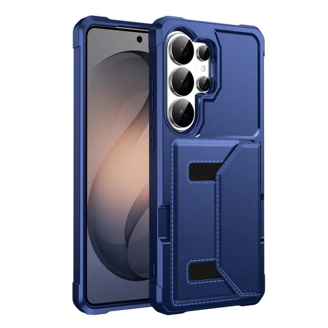 Coque Samsung Galaxy S26 Ultra Porte-Cartes à Fermeture Magnétique