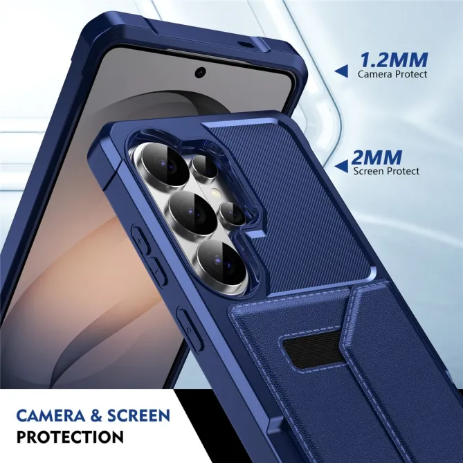 Coque Samsung Galaxy S26 Ultra Porte-Cartes à Fermeture Magnétique