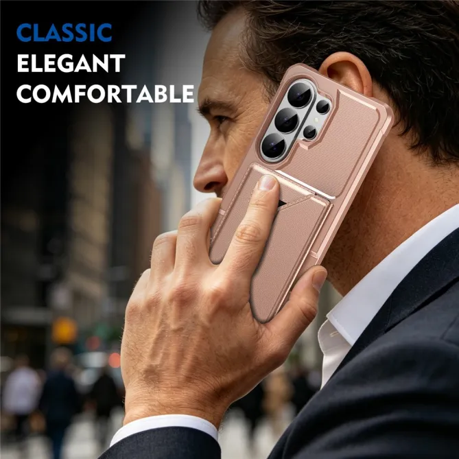 Coque Samsung Galaxy S26 Ultra Porte-Cartes à Fermeture Magnétique