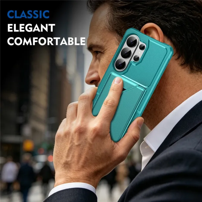 Coque Samsung Galaxy S26 Ultra Porte-Cartes à Fermeture Magnétique