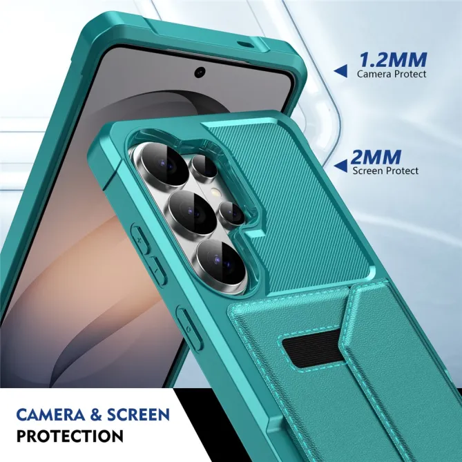 Coque Samsung Galaxy S26 Ultra Porte-Cartes à Fermeture Magnétique