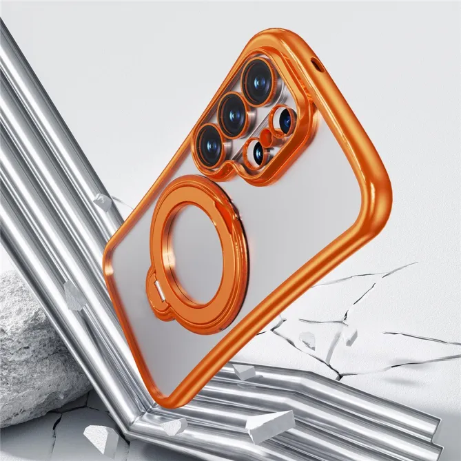 Coque Samsung Galaxy S26 Ultra Transparente Anneau Magnétique