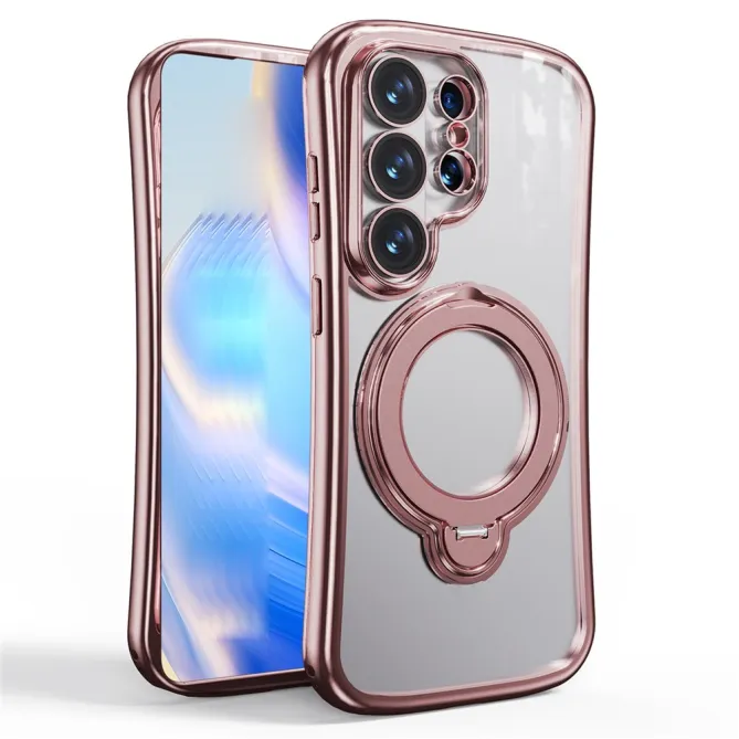 Coque Samsung Galaxy S26 Ultra Transparente Anneau Magnétique