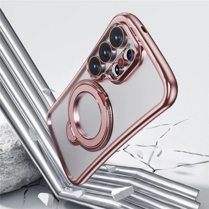 Coque Samsung Galaxy S26 Ultra Transparente Anneau Magnétique