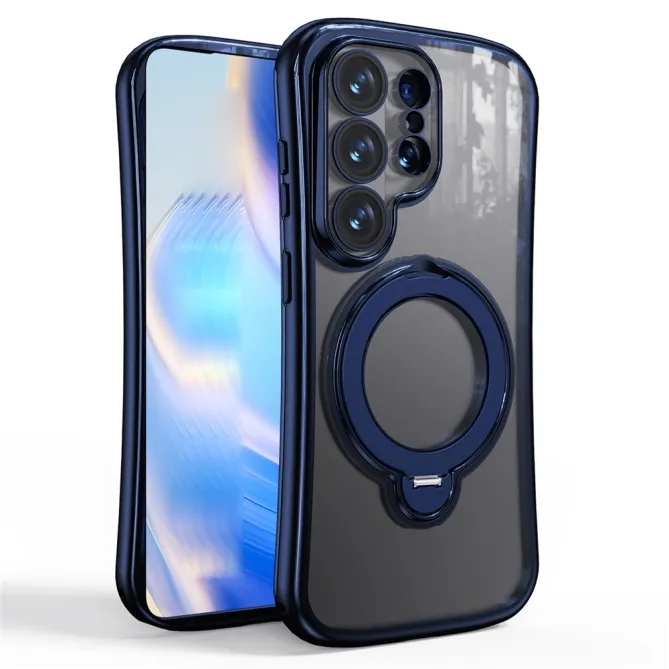 Coque Samsung Galaxy S26 Ultra Transparente Anneau Magnétique