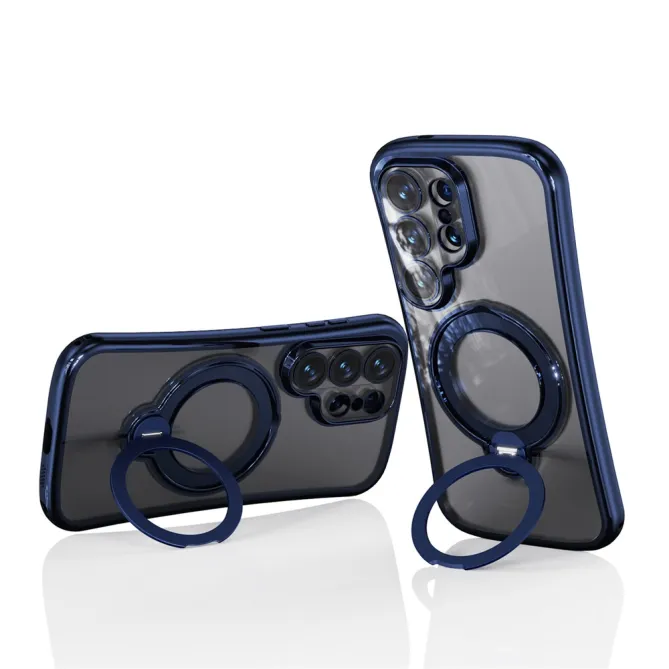 Coque Samsung Galaxy S26 Ultra Transparente Anneau Magnétique