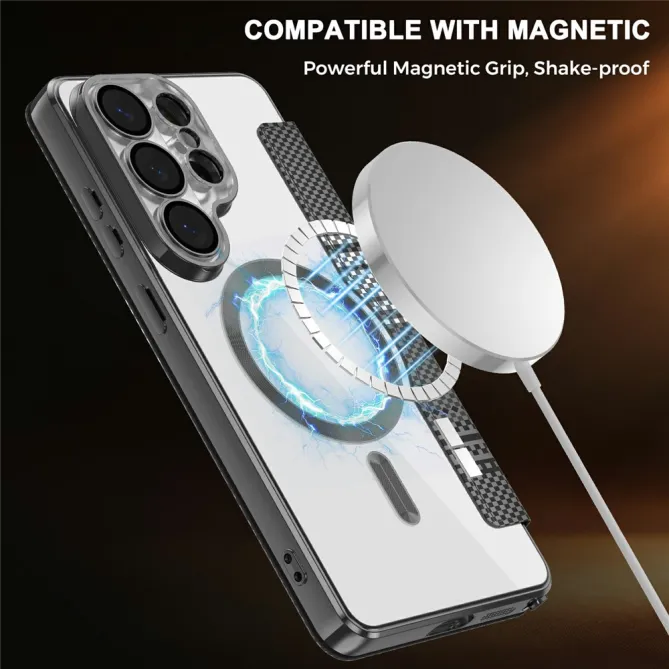 Étui Flip Samsung Galaxy S26 Ultra Motif Tissé Anti-RFID