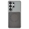 Coque Samsung Galaxy S26 Ultra Grain Litchi Compatible MagSafe