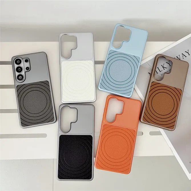Coque Samsung Galaxy S26 Ultra Motif Ondulé Compatible MagSafe