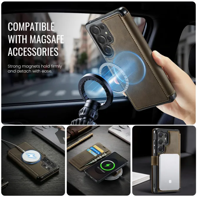 Étui Samsung Galaxy S26 Ultra A15 Anti-RFID Compatible MagSafe
