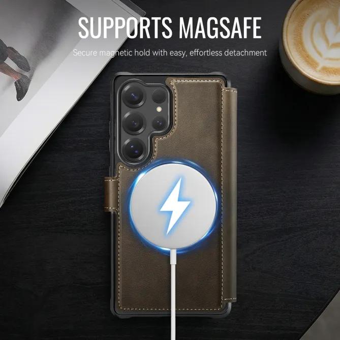 Étui Samsung Galaxy S26 Ultra A15 Anti-RFID Compatible MagSafe