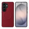 Coque Samsung Galaxy S26 Ultra Fibre de Carbone Support Voiture