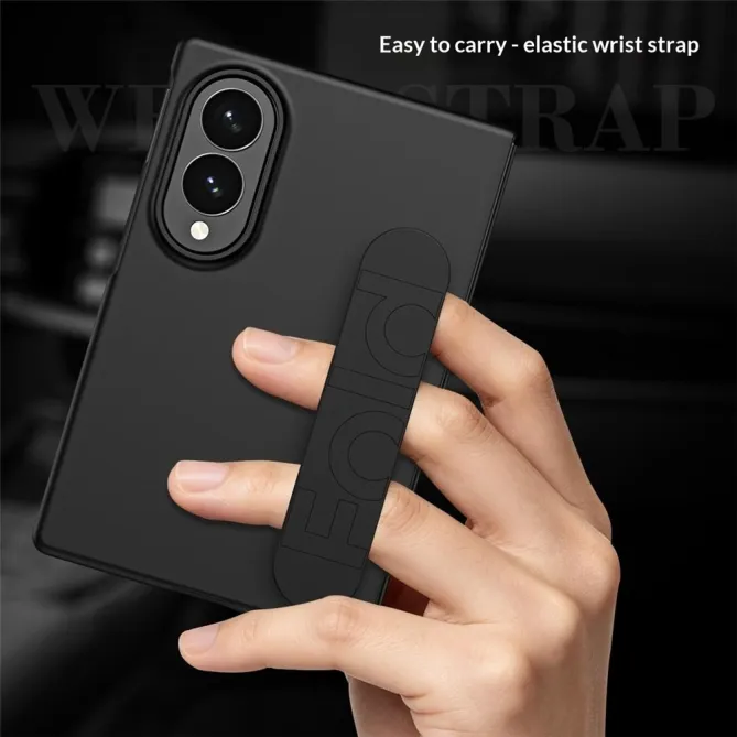 Coque Samsung Galaxy Fold 8 Anse pour Doigt Effet Gomme Violet clair - photo 7