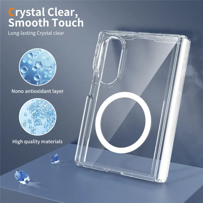 Coque Samsung Galaxy Z Fold 8 Transparente avec Protection de Charnière Renforcée - photo 4
