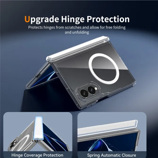 Coque Samsung Galaxy Z Fold 8 Transparente avec Protection de Charnière Renforcée - photo 5