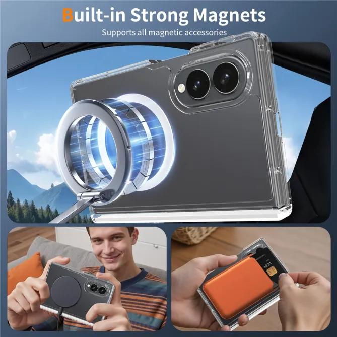 Coque Samsung Galaxy Z Fold 8 Transparente avec Protection de Charnière Renforcée - photo 6