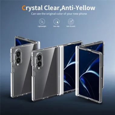 Coque Samsung Galaxy Z Fold 8 Protection Charnière Transparente - photo 2