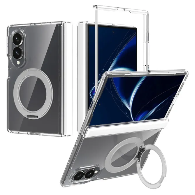 Coque Samsung Galaxy Z Fold 8 Support Anneau Magnétique Rotatif