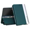 Etui Samsung Galaxy Z Fold 8 Business effet cuir Magnet Vert