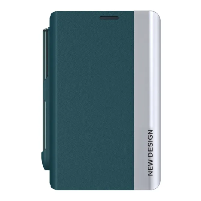 Etui Samsung Galaxy Z Fold 8 Business effet cuir Magnet Vert - photo 2