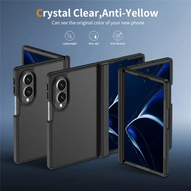 Coque Samsung Galaxy Fold 8 Phantom mate Noir - photo 2
