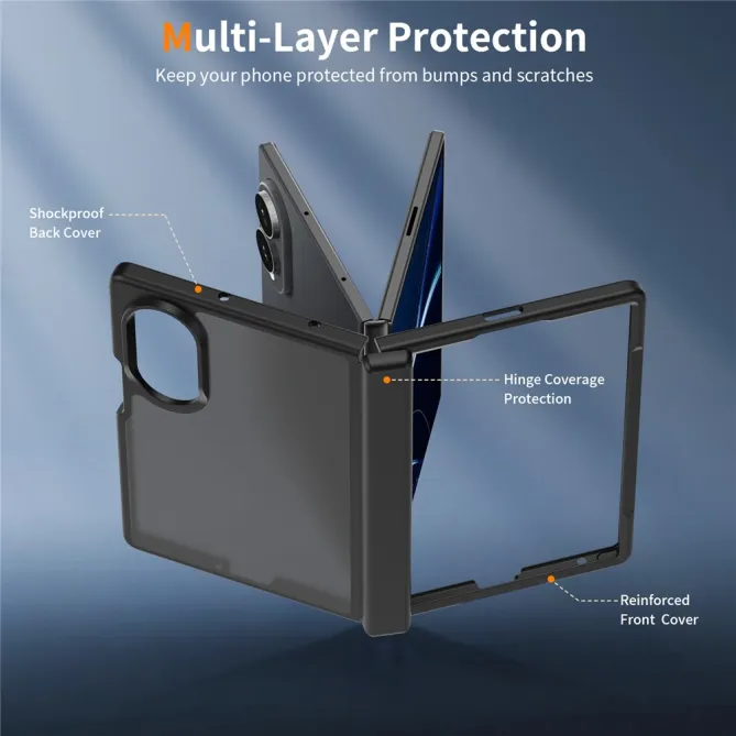 Coque Samsung Galaxy Fold 8 Phantom mate Noir - photo 3