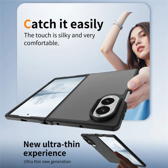 Coque Samsung Galaxy Fold 8 Phantom mate Essentielle Noir - photo 5