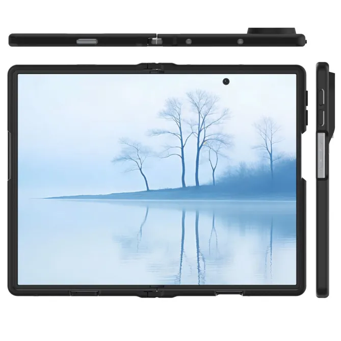 Coque Samsung Galaxy Fold 8 Phantom mate Essentielle Noir - photo 8