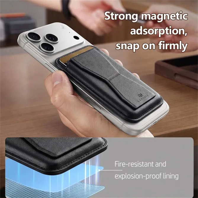 Porte-Carte Magnétique Support Téléphone LRFP-06 Rose - photo 13