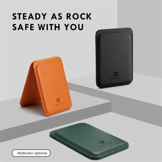 LEREACH Porte-Carte Magnétique Support Bureau 22 Aimants Orange - photo 13