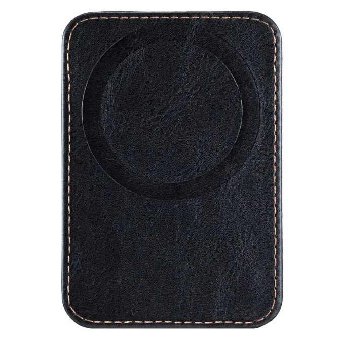 Porte-cartes Damier Compartiment Caché Anti-RFID | CHECKO Marron - photo 2