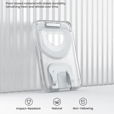 NILLKIN IceMate Porte-Carte Support Magnétique Transparent Transparent - photo 18