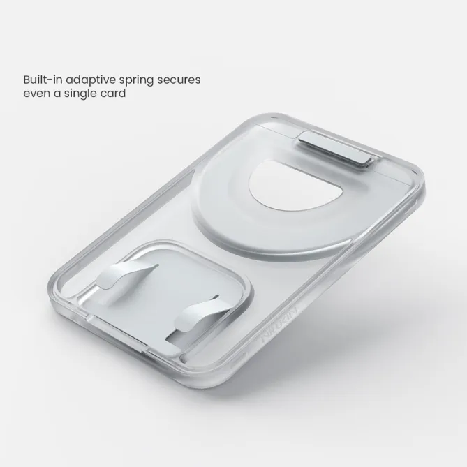 NILLKIN IceMate Porte-Carte Support Magnétique Transparent Transparent - photo 20