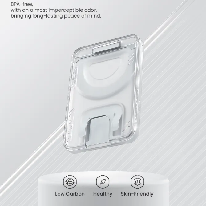 NILLKIN IceMate Porte-Carte Support Magnétique Transparent Transparent - photo 35
