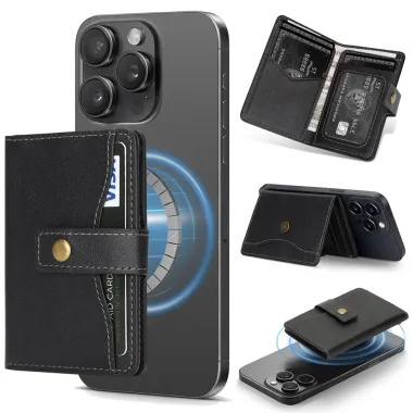 Portefeuille Magnétique 6 Cartes Ultra-Fin 43g | SLIMWALL
